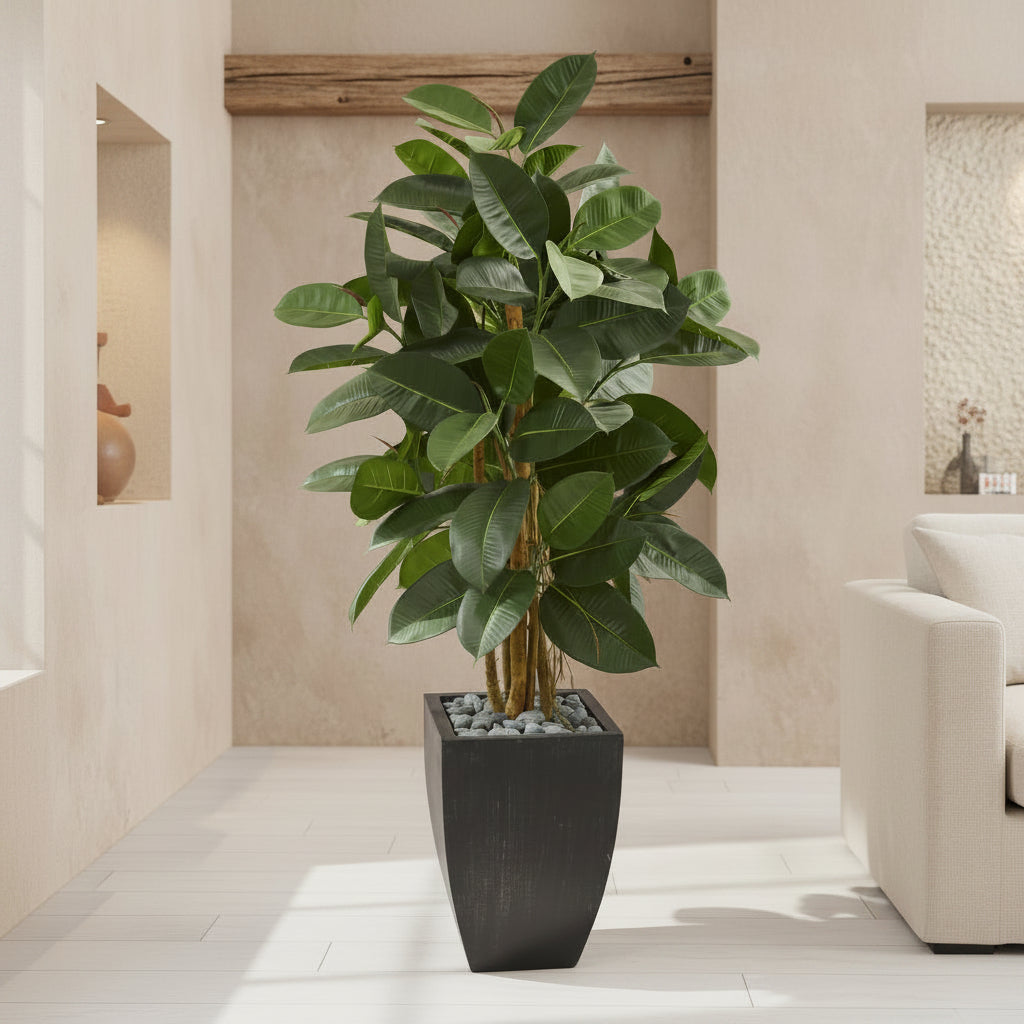 Rubber Tree - Realistic Faux